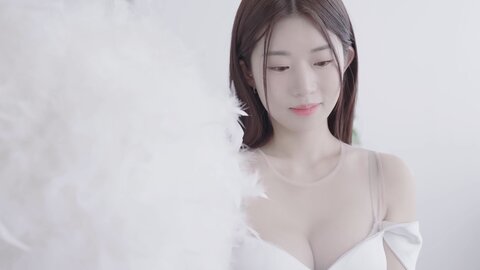 023 고화질 초근접 Ai 실사 룩북???? 화이트 웨딩 여친룩 란제리 언더웨어 룩북 직캠 레전드 underwear Lookbook 모델 양서윤 룩북