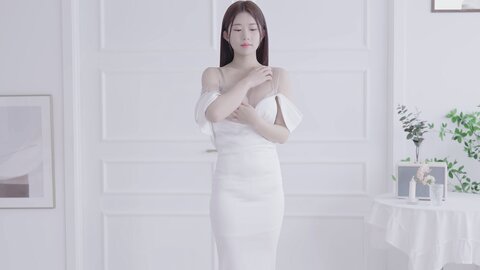 023 고화질 초근접 Ai 실사 룩북???? 화이트 웨딩 여친룩 란제리 언더웨어 룩북 직캠 레전드 underwear Lookbook 모델 양서윤 룩북