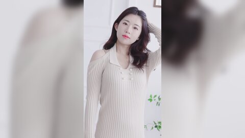 039 세로룩북 초근접 Ai 실사 룩북???? 딱 달라붙는 원피스 벗는 언더웨어 룩북 직캠 레전드 underwear Lookbook 모델 양서윤 룩북