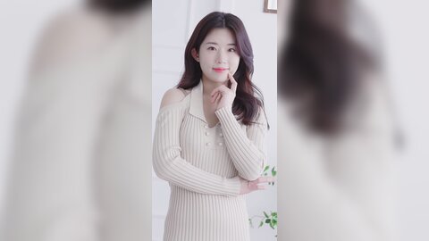 039 세로룩북 초근접 Ai 실사 룩북???? 딱 달라붙는 원피스 벗는 언더웨어 룩북 직캠 레전드 underwear Lookbook 모델 양서윤 룩북