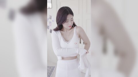 053 세로룩북 남자들의 로망???? 속옷 룩북 여친룩 화이트 란제리 룩북 직캠 레전드 몸매 shirts underwear Lookbook 양서윤 룩북