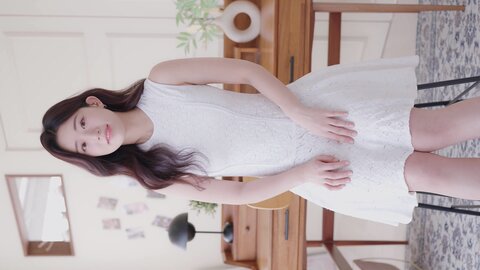 061 세로룩북 초근접 여대생 화이트 핑크 란제리 룩북 minidress Lookbook 란제리 룩북 직캠 레전드 몸매 underwear Lookbook 양서윤 룩북