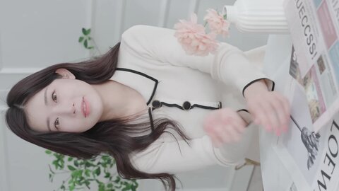 064 세로룩북 눈앞에서 갈아입는 룩북 ???? 스타킹 하이라이트 속옷 룩북 란제리 직캠 레전드 몸매 shirts underwear Lookbook 양서윤 대학생 여대생 룩북
