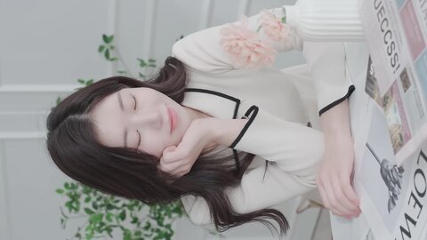064 세로룩북 눈앞에서 갈아입는 룩북 ???? 스타킹 하이라이트 속옷 룩북 란제리 직캠 레전드 몸매 shirts underwear Lookbook 양서윤 대학생 여대생 룩북