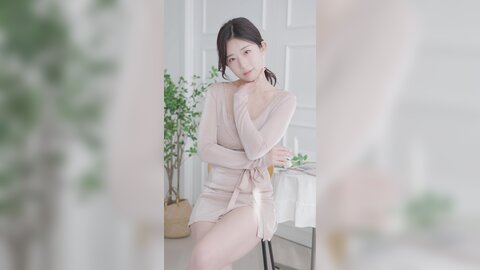 072 세로룩북 남자들의 로망???? 초근접 실크 원피스 속옷 룩북 란제리 직캠 레전드 몸매 shirts underwear Lookbook 양서윤 대학생 여대생 룩북