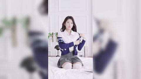 085 세로룩북 점점 벗는 속옷룩북???? 스타킹 교복 코스튬 란제리 직캠 레전드 몸매 skirts underwear Lookbook 양서윤룩북