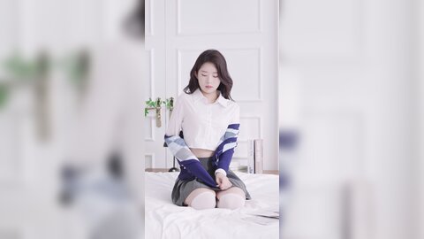 085 세로룩북 점점 벗는 속옷룩북???? 스타킹 교복 코스튬 란제리 직캠 레전드 몸매 skirts underwear Lookbook 양서윤룩북