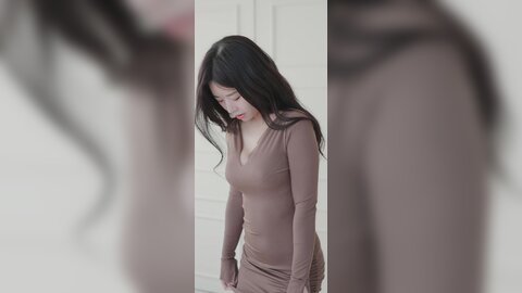 114 세로룩북 낮져밤이 여친룩 모델 서윤 몸매가 드러나는 언더웨어 룩북 직캠. 후방주의 룩북 underwear Lookbook