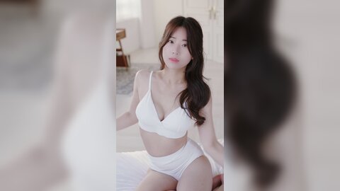 118 세로⧸초근접 한 번 보면 아쉬운 서윤 화이트 비키니⧸ 언더웨어 룩북 촬영회 직캠❤ Lookbook bikini fashion show ⧸ underwear outfit