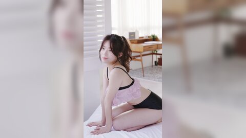 118 세로⧸초근접 한 번 보면 아쉬운 서윤 화이트 비키니⧸ 언더웨어 룩북 촬영회 직캠❤ Lookbook bikini fashion show ⧸ underwear outfit