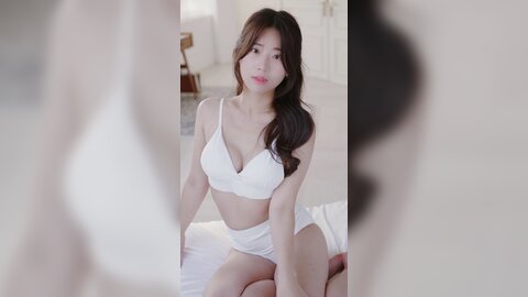 118 세로⧸초근접 한 번 보면 아쉬운 서윤 화이트 비키니⧸ 언더웨어 룩북 촬영회 직캠❤ Lookbook bikini fashion show ⧸ underwear outfit