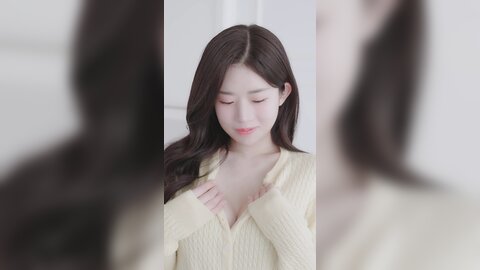 120 세로⧸초근접 한 번 보면 아쉬운 서윤 화이트 란제리 ⧸ 언더웨어 룩북 촬영회 직캠❤ Lookbook fashion show ⧸ underwear outfit