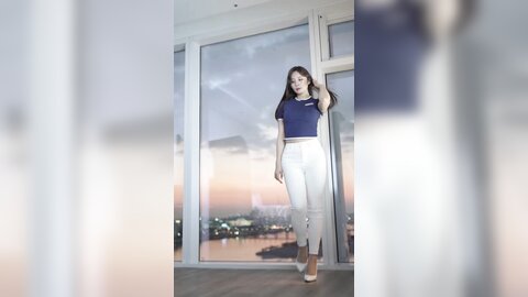 좋아해？????하이힐미니스커트 룩북 Do you like white pants？???? High heels mini skirt LookBook