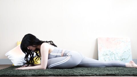 좋은 요가 스트레칭???? ⧸ Home Yoga and Pilates ⧸ 홈트 요가 필라테스 다양한 자세