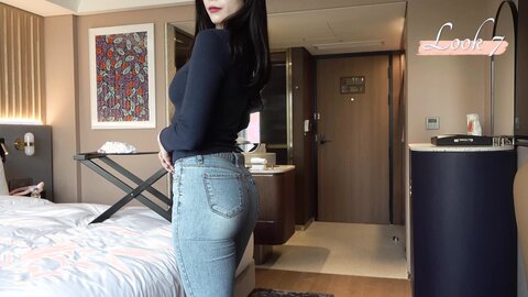 호텔에서???? 청바지 룩북 Hotel Jeans Lookbook
