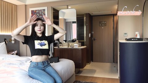 호텔에서???? 청바지 룩북 Hotel Jeans Lookbook