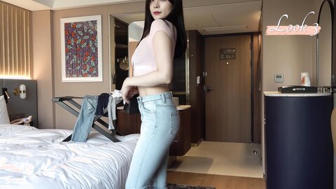 호텔에서???? 청바지 룩북 Hotel Jeans Lookbook