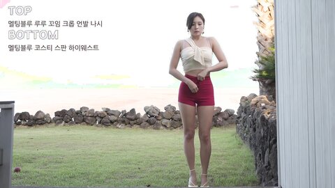 핫팬츠민소매 룩북 Hot PantsSleeveless Look Book