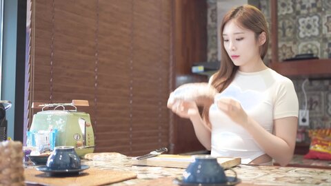 산 돌핀팬츠 입고 에그인 헬 만들기????How to make 'Egg in hell'
