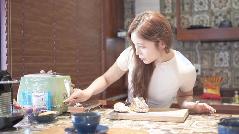 산 돌핀팬츠 입고 에그인 헬 만들기????How to make 'Egg in hell'