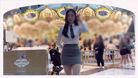 데이트????????꽃빵 실물 느낌????Let's go on a date at an amusement park Lotte World