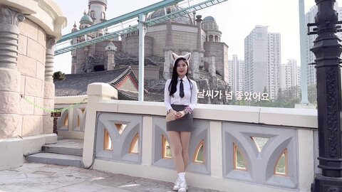 데이트????????꽃빵 실물 느낌????Let's go on a date at an amusement park Lotte World