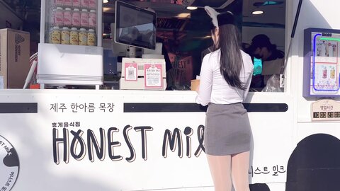데이트????????꽃빵 실물 느낌????Let's go on a date at an amusement park Lotte World