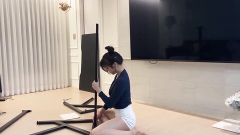 요청 많았던 영상❤️ 꽃빵이의 책상 조립하기 Making a desk 机の組み立て 书桌组装 ensamblaje de escritorio lắp ráp bàn học