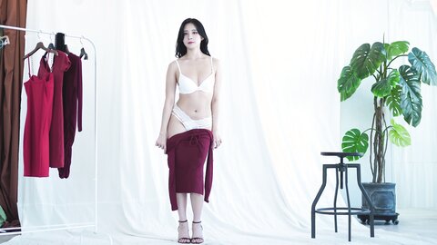 레드원피스 룩북❤️Red One-piece LOOKBOOK