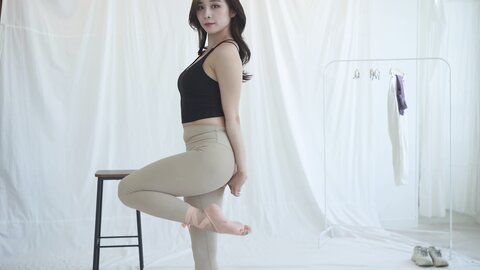 더빙SUB 내 목소리 들으러 올 사람？???? 레깅스 룩북 Leggings lookbook レギンス 打底裤 เลกกิ้งส์