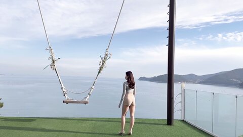 VLOG오래만에 여수여행바다보면서 수영하기A trip to Yeosu after a long time????