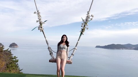 VLOG오래만에 여수여행바다보면서 수영하기A trip to Yeosu after a long time????