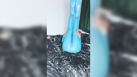 Kirojpg 20 01 2023 2749041398 7 Minutes Of Me In Blue Spandex Catsuit П÷╔╣П÷╔╣П÷╔╣