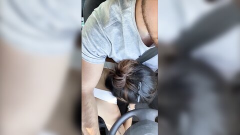 Asian Girl Giving Me A Blowjob While Driving Had To Stop And Fuck Her