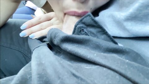 Asian Girl Giving Me A Blowjob While Driving Had To Stop And Fuck Her