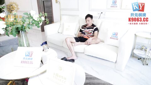 xsjky113性感瑜伽教练色诱男学员