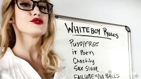 Rules for white boys