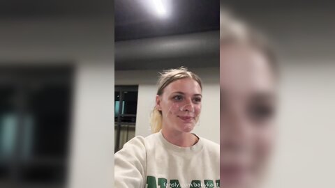 Fansly Babykaitt  First Cum Walk