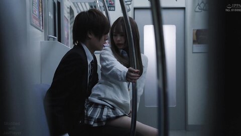 MOON-003 [Uncensored] The Final Kiss Train Kisses With A Beautiful Girl Over And Over Again In An Empty Car Alone With No...