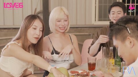 RAS-0343中秋烤肉性愛遊戲金髮妹酒後大噴發