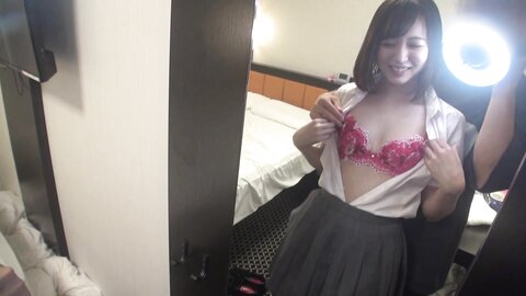 383NMCH-058 Tokyo ③ [Personal shooting] Completely recorded a love affair at the hotel from a date with a...