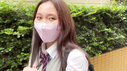 534CRT-014 「22時間着用【個人撮影】薄紫のメッシュパンツちゃん