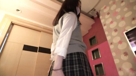 534CRT-014 「22時間着用【個人撮影】薄紫のメッシュパンツちゃん