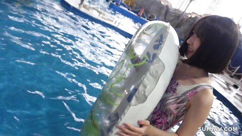 3928076 First photo shoot and face to face! Only until today! Showing up in a swimming costume like this? A reclusive college student is waiting for a change of clothes at a night pool and unexpectedly appear...