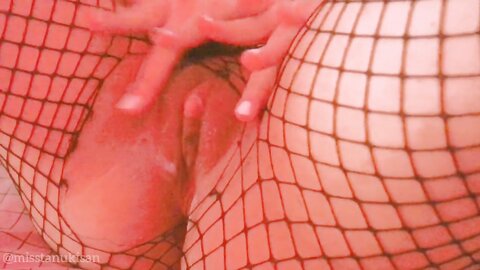 Massaging My Pink White Wet Pussy Ass With Cum Fingering Dildo Fuck Clo