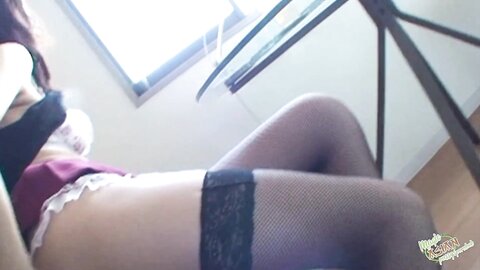 Pierced Asian Girl Gets Her Hairy Pussy Fingered And Fucked