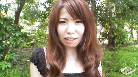 Rie Obata Gives A Stranger A Blowjob Before Getting Her Hairy Cunt Dril