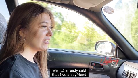 Whore Sucked In The Car And Cheated Her Boyfriend