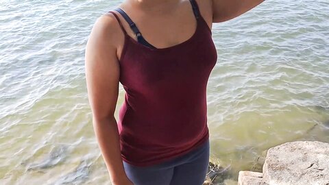 කමේ යන එකිට එකෙක් සෙට් වෙලා වැව ලගදි ගලේ තියන් කිම්බ පැලුවා Asian