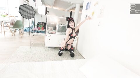 Bimilstory Zia 지아 Vol.13 - Black Bunny Girl